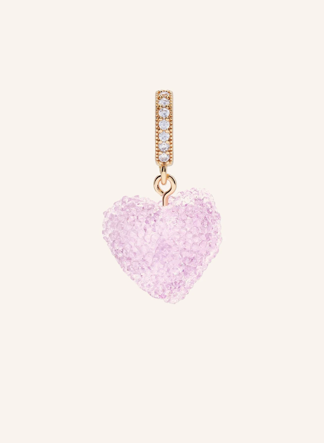 CRYSTAL HAZE Anhänger JELLY HEART TUTTIFRUTTI by GLAMBOU