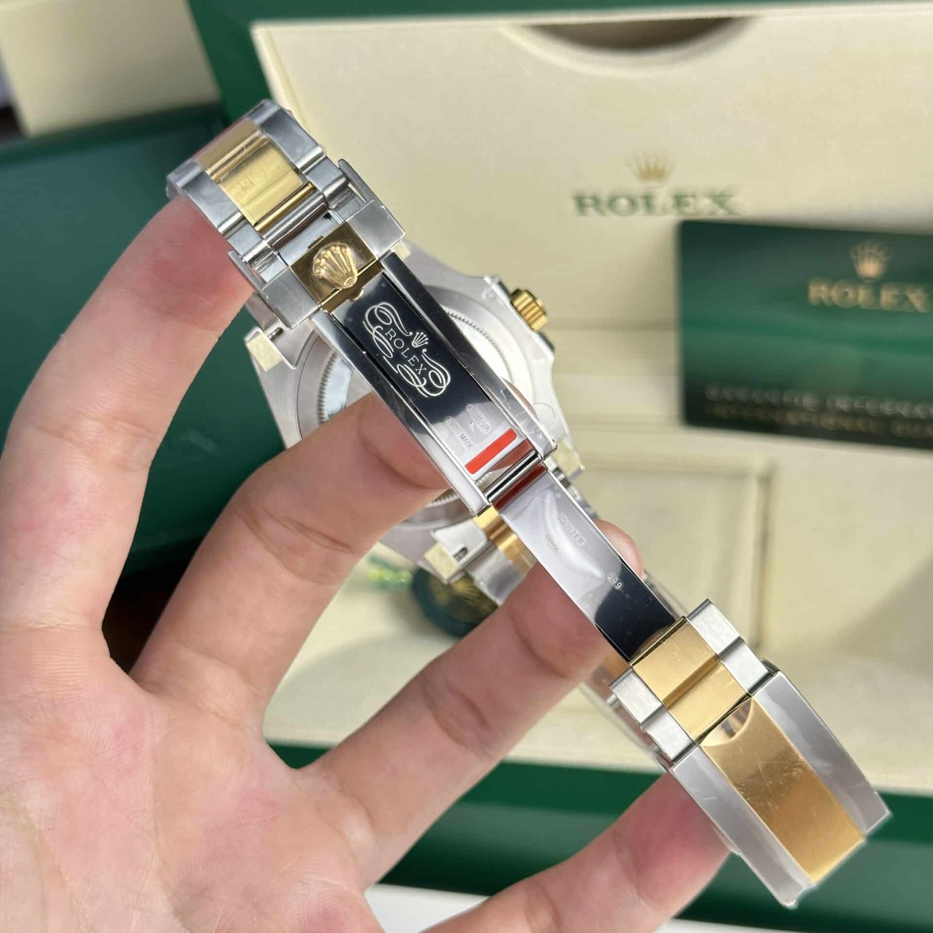Rolex Submariner 126613LB SS/YG Plated Blue Dial 41mm Oyster Replica