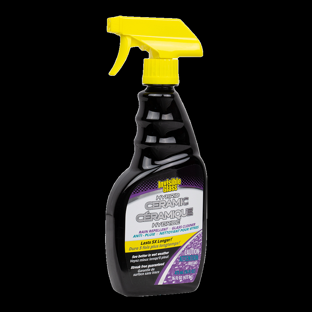 Invisible Glass Hybrid Rain Repellent & Glass Cleaner for Auto Glass Exteriors, 473-mL