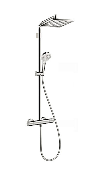 Colonne de douche thermostatique Hansgrohe Crometta E240
