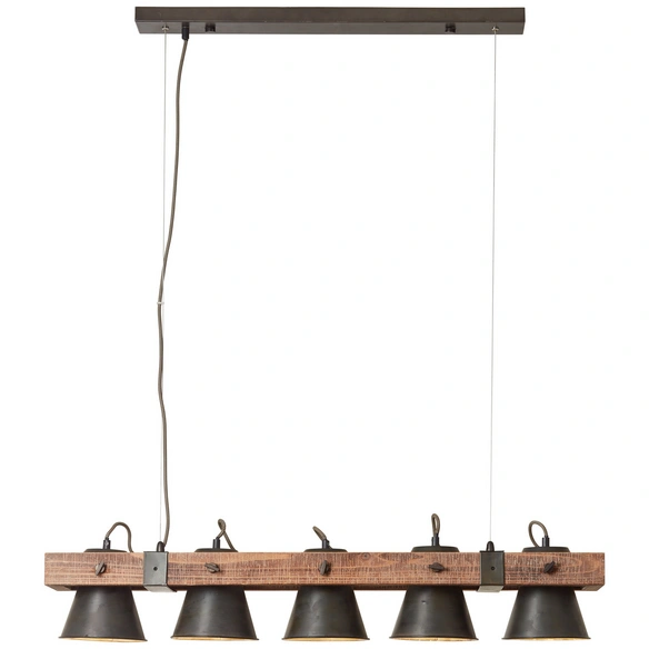Pendelleuchte »PLOW«, 5-flammig, 10 W, BxHxT: 950 x 1150 x 200 mm, IP 20