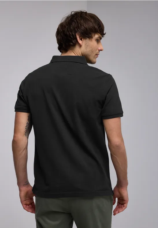 Piqué-Poloshirt mit Logo
