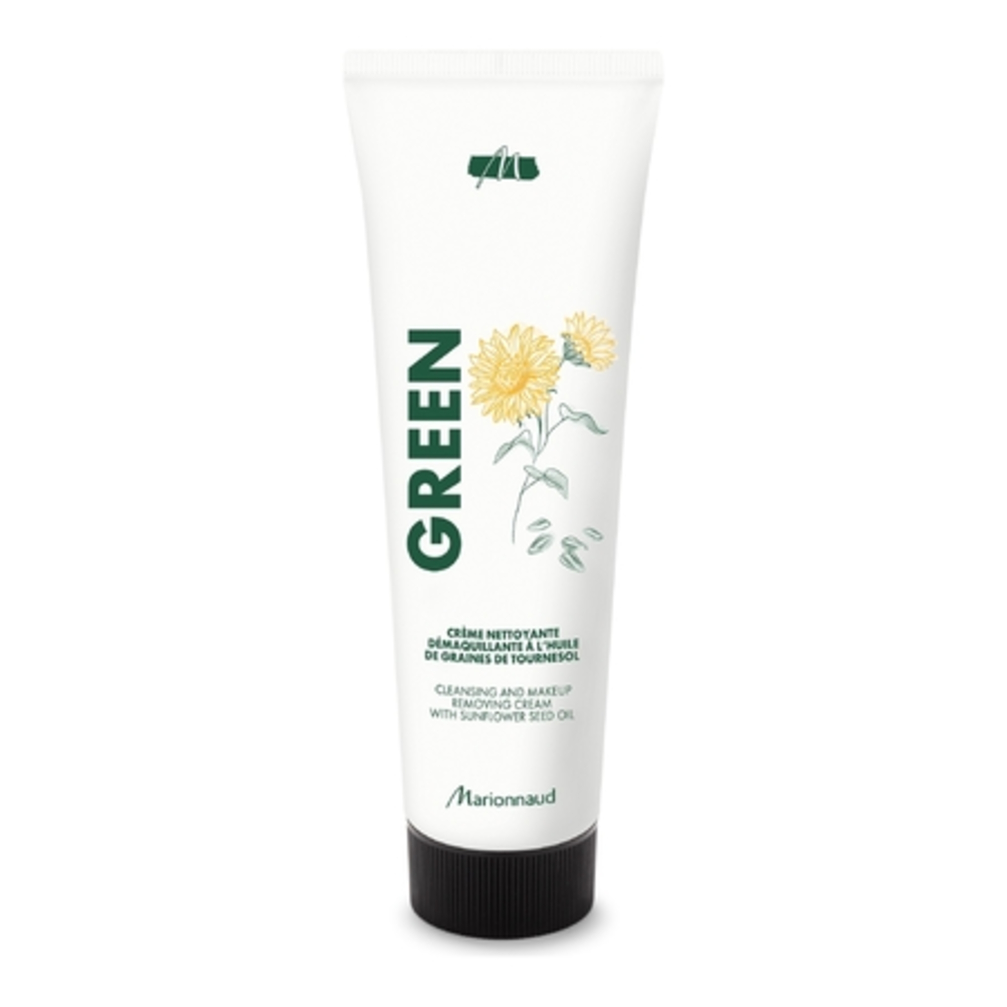 MARIONNAUD GREENCrème nettoyante et démaquillante à l'huile de tournesol