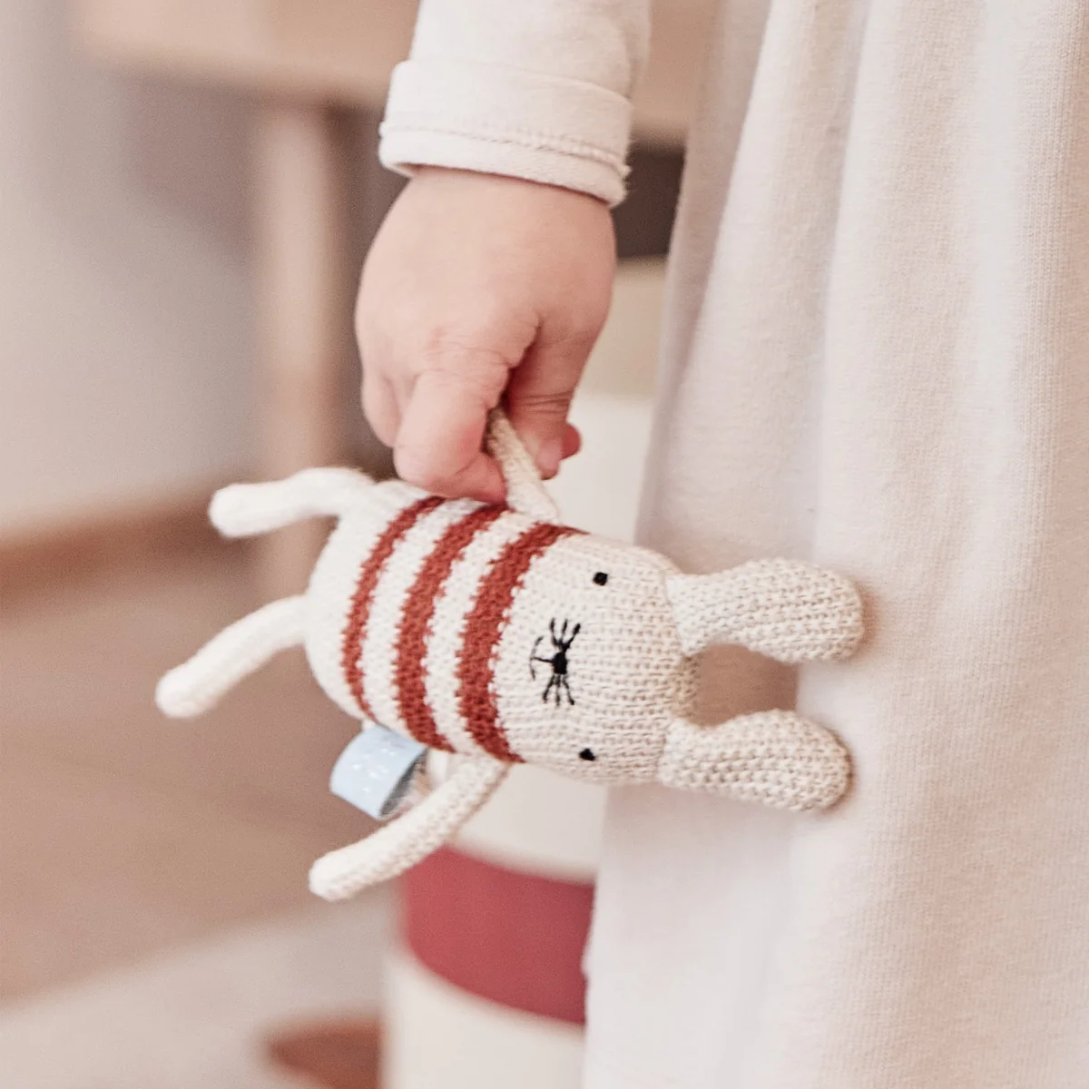 OYOY Mini - Musetti Mouse Rassel, off-white / melange