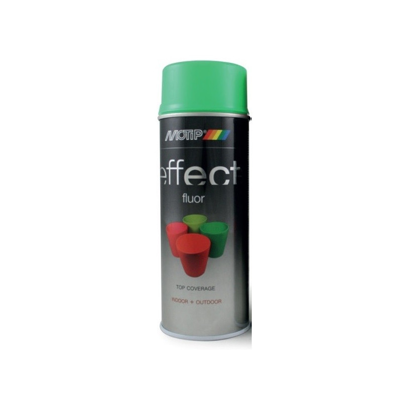 Peinture en spray Effect Fluor verte 0,4 L MOTIP