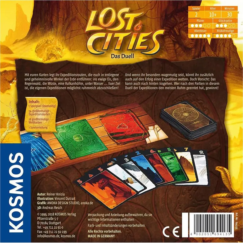 Strategiespiel Lost Cities