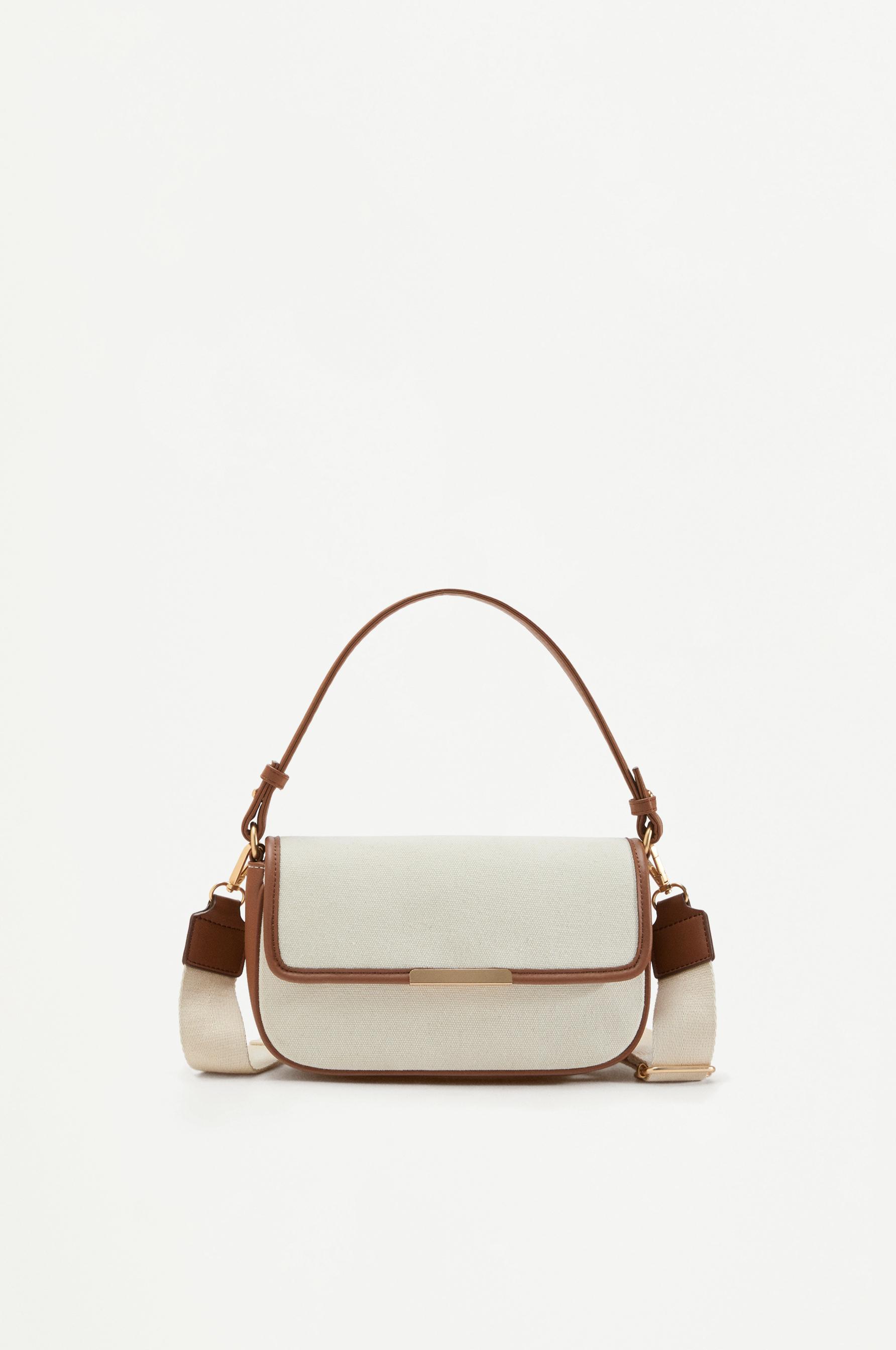 Bolso canvas solapa bandolera