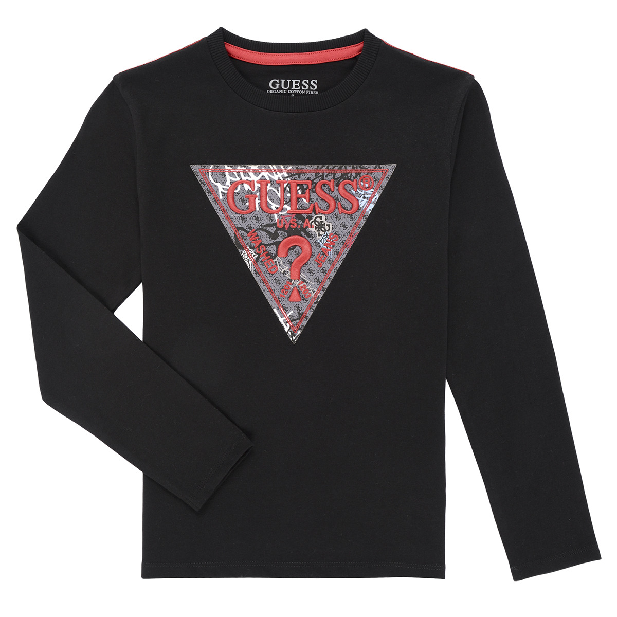 Guess - LS T-SHIRT - Black