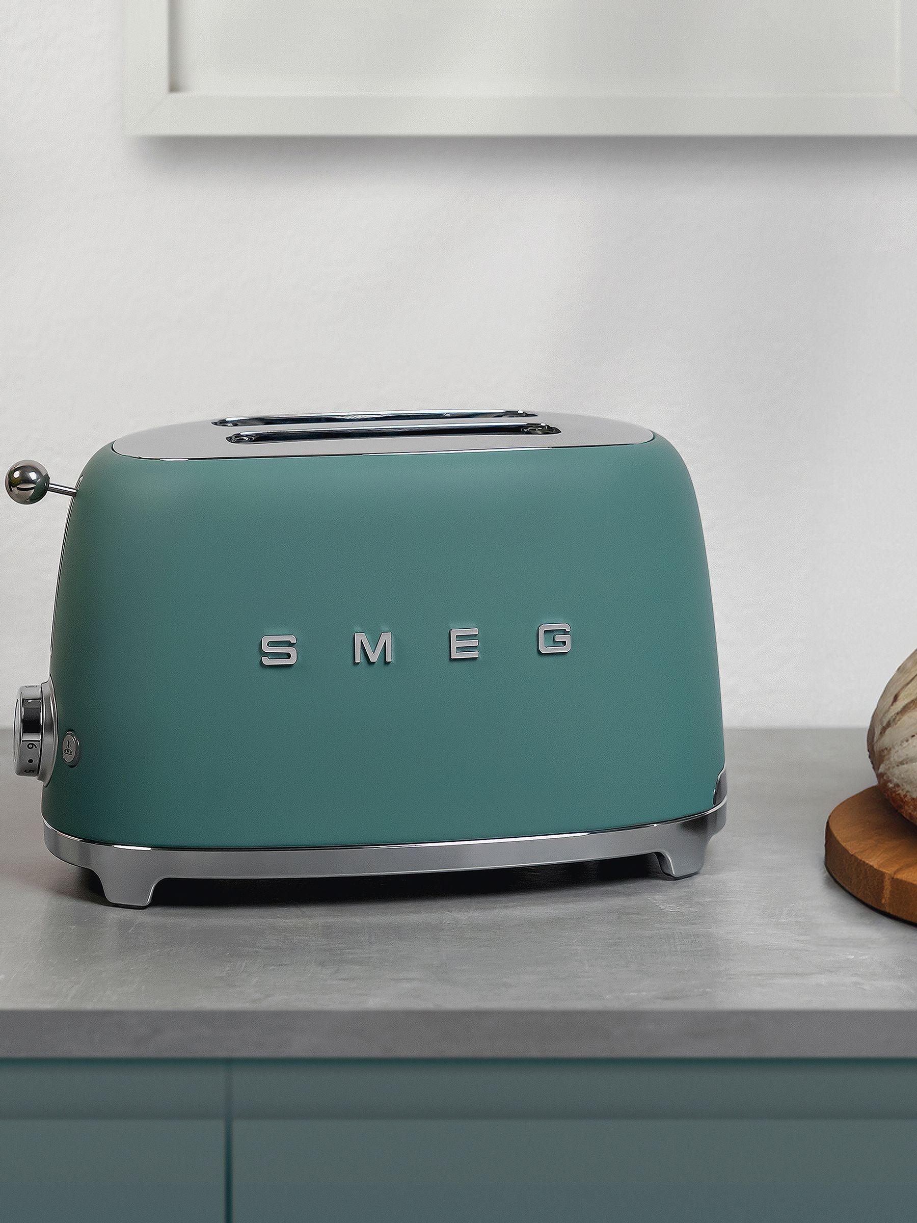 Emerald Green Matt 2 Slice Toaster