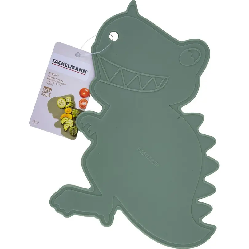 Schneidebrett mit Saftrille MiniCooking Dino