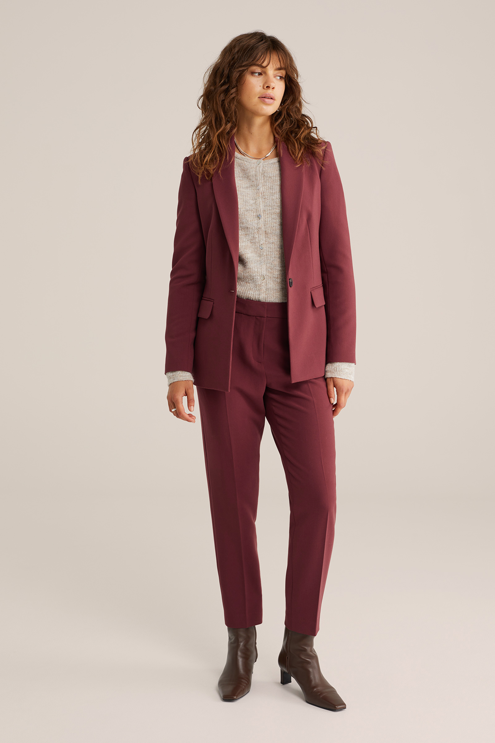 Dames getailleerde blazer