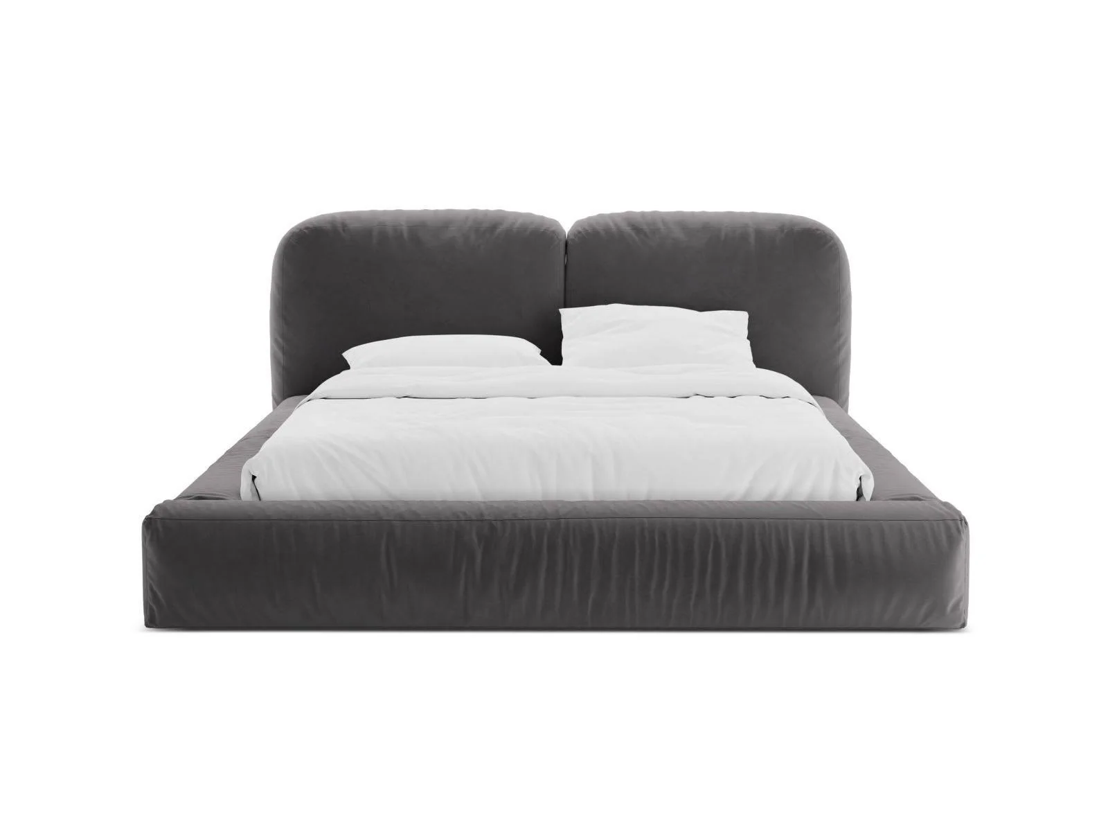 Bedframe Martina velvet 200 x 200 met opbergruimte