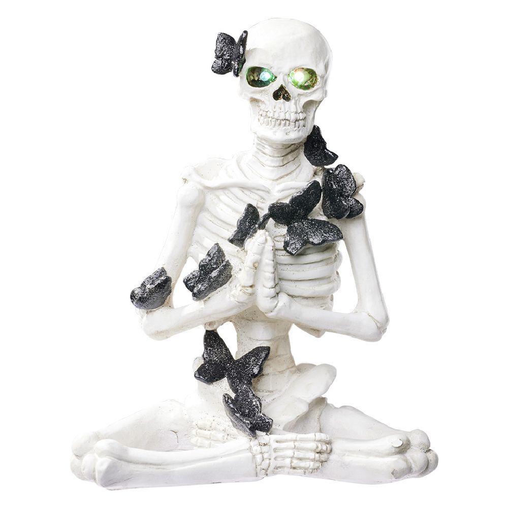 Squelette LED Halloween à poser