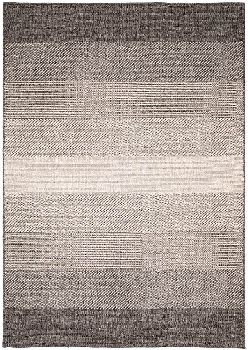 Buiten vloerkleed Boa - Zwart/Wit - dubbelzijdig - EVA Interior