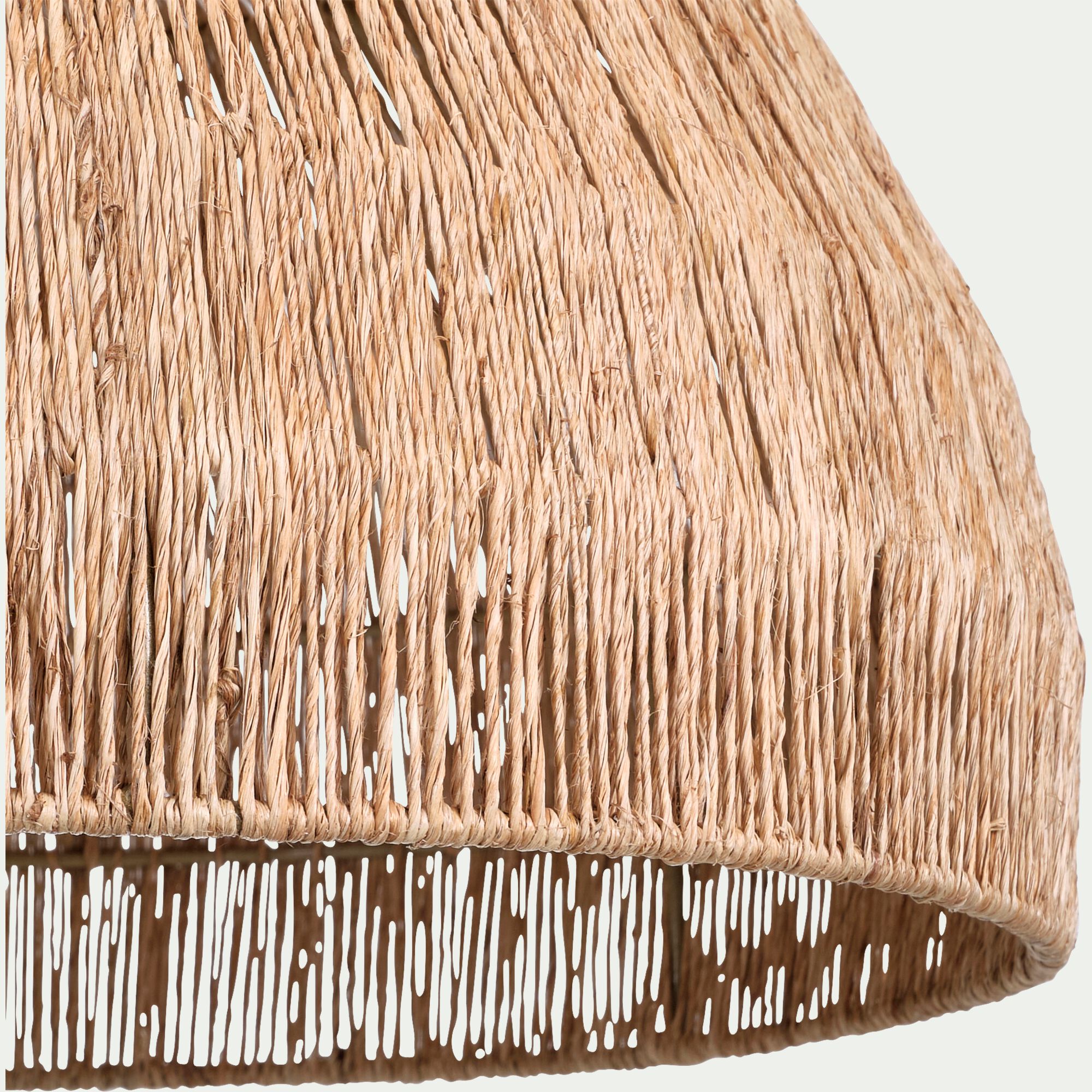 INES - Suspension non électrifiée en jute D40cm - naturel