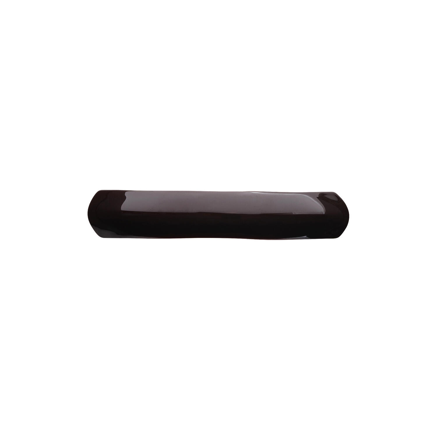 Curved Bone Clip, brown
