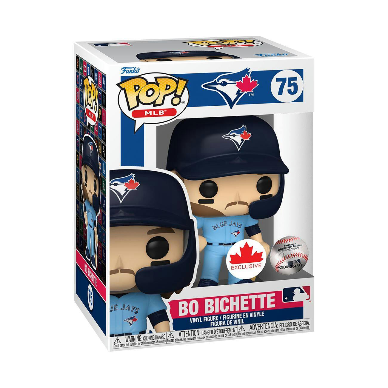 Funko POP! MLB Toronto Blue Jays Bo Bichette Collectible Baseball Figure Toy For Fans