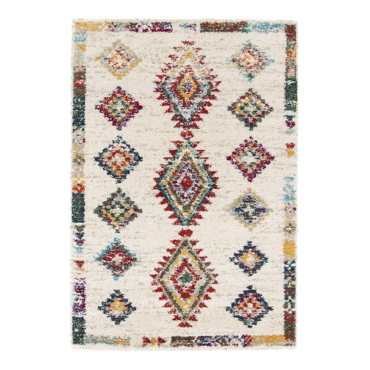AFK Living vloerkleed Sirocco - shaggy - veelkleurig - 120 x 170 cm