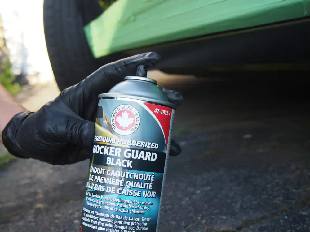 Rubberized Rockerguard Undercoating, Black, 550-g