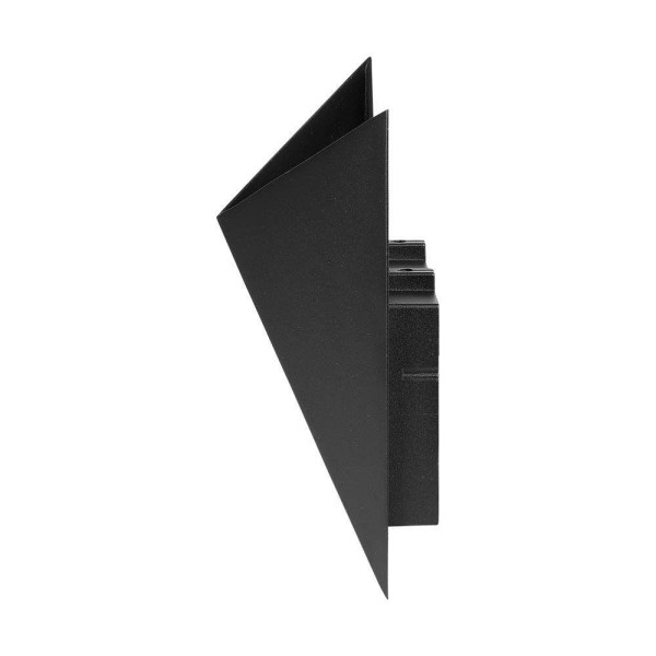 Kinkiet VT-825-Nczarny LED 1x5W 645lm wym:17x17x7,5cm IP65 V-TAC