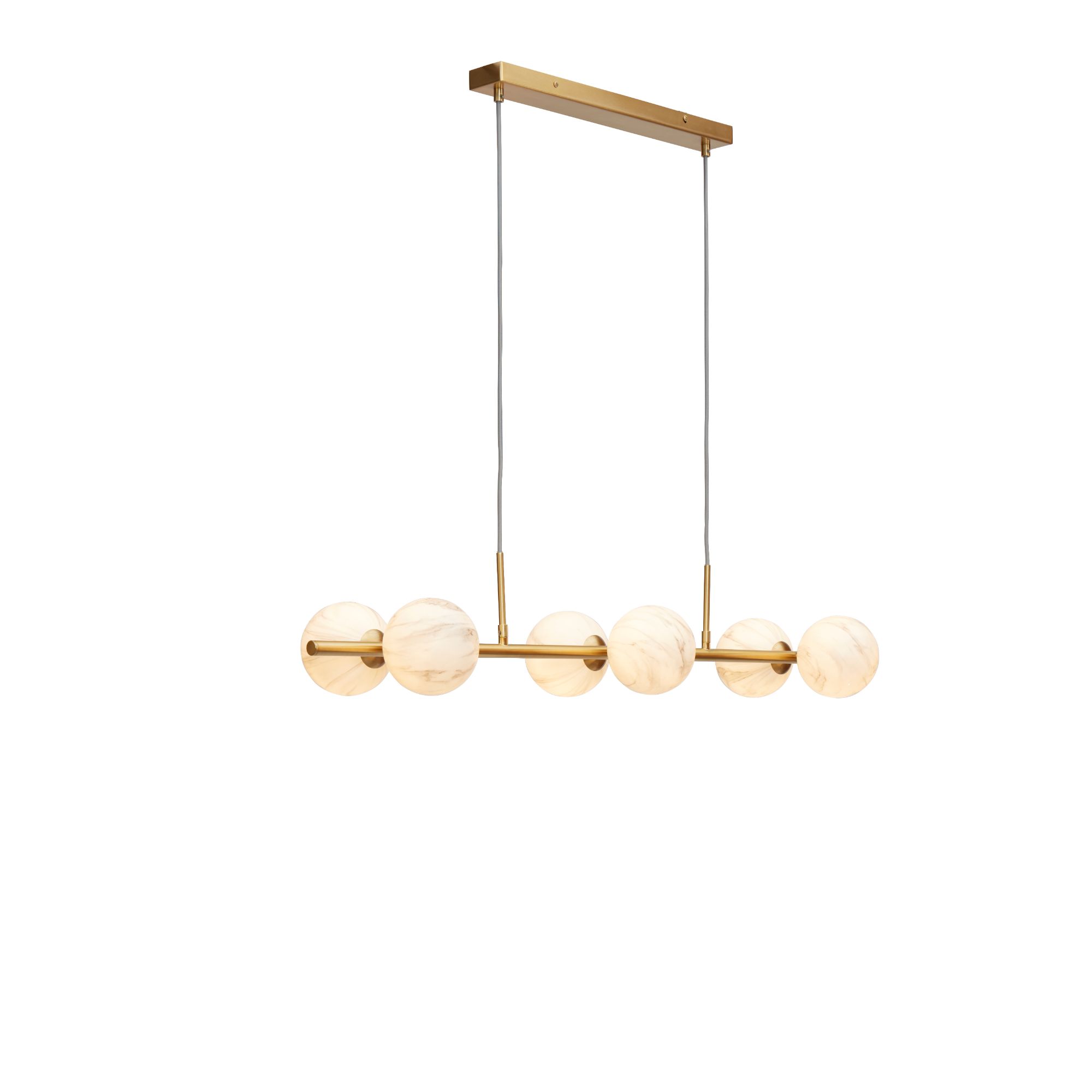it's about RoMi hanglamp Carrara - wit - 105x30x12cm