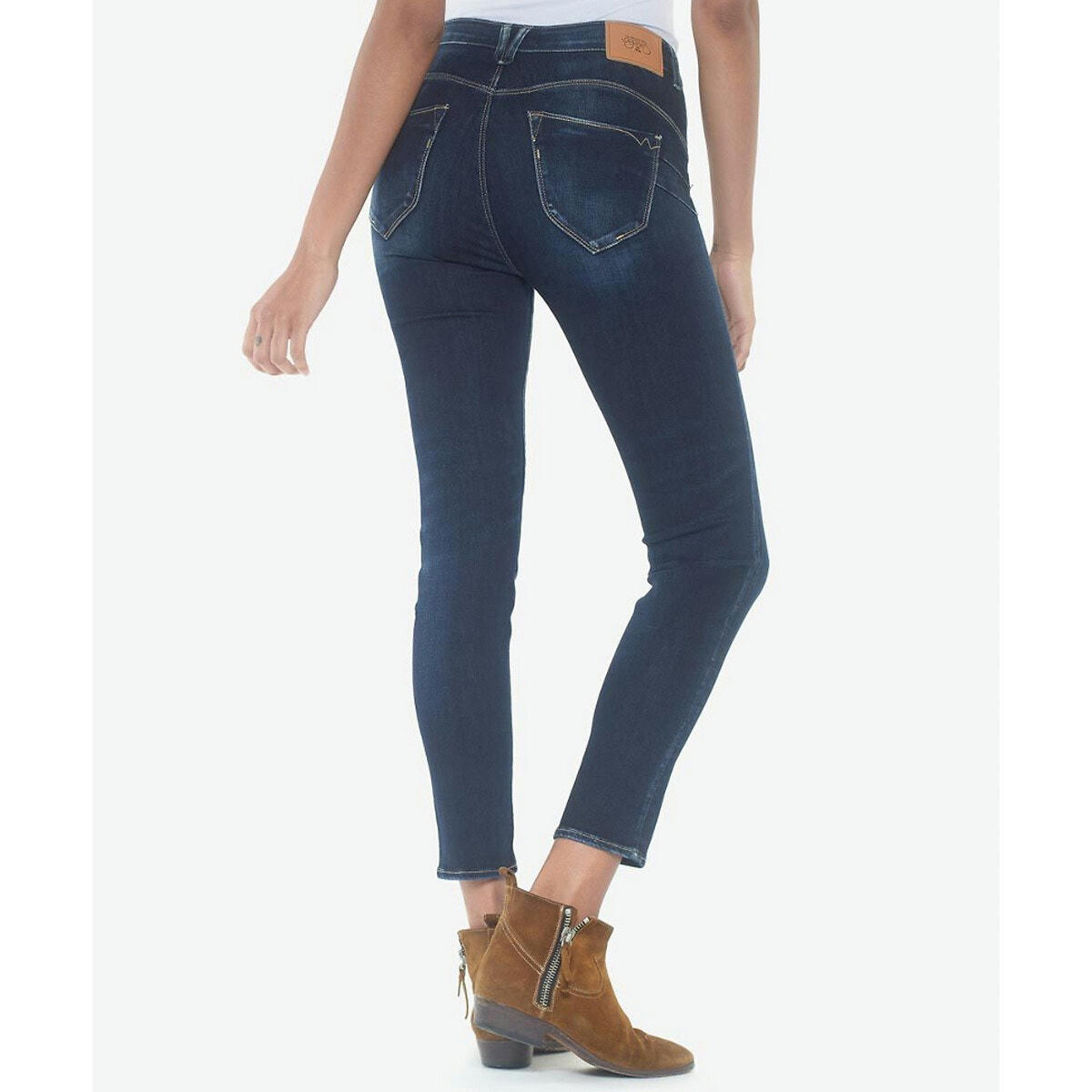 Jean Slim Shac, taille haute