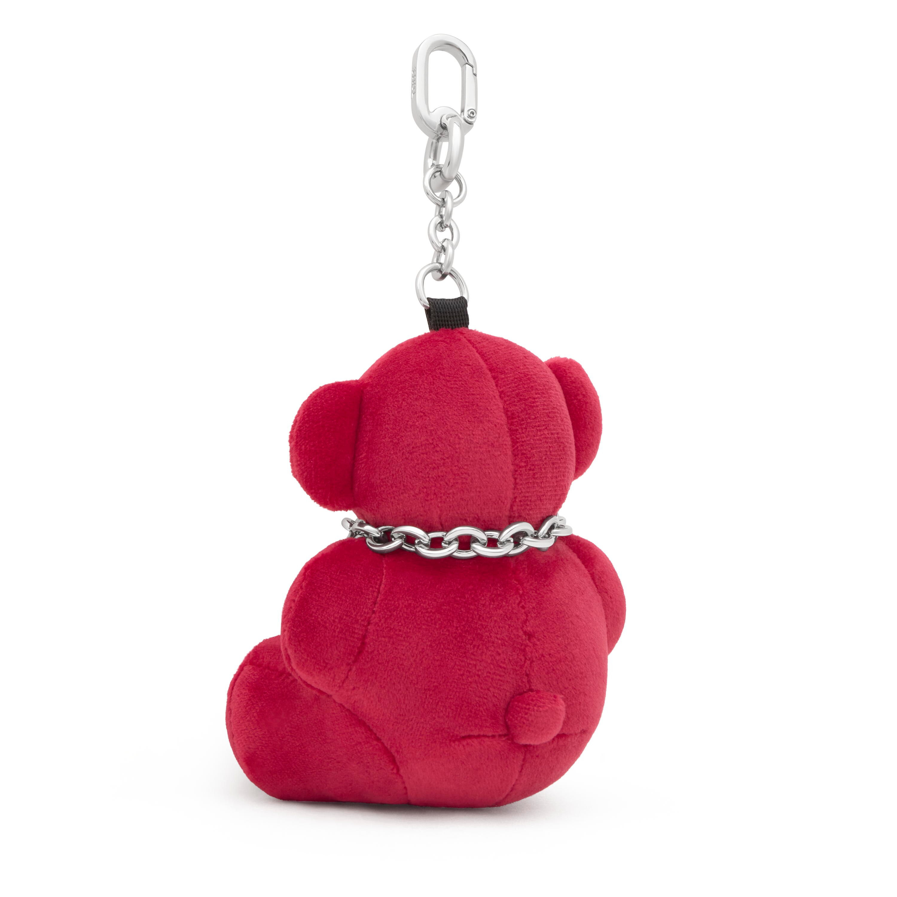 Llavero granate Bold Bear Velvet