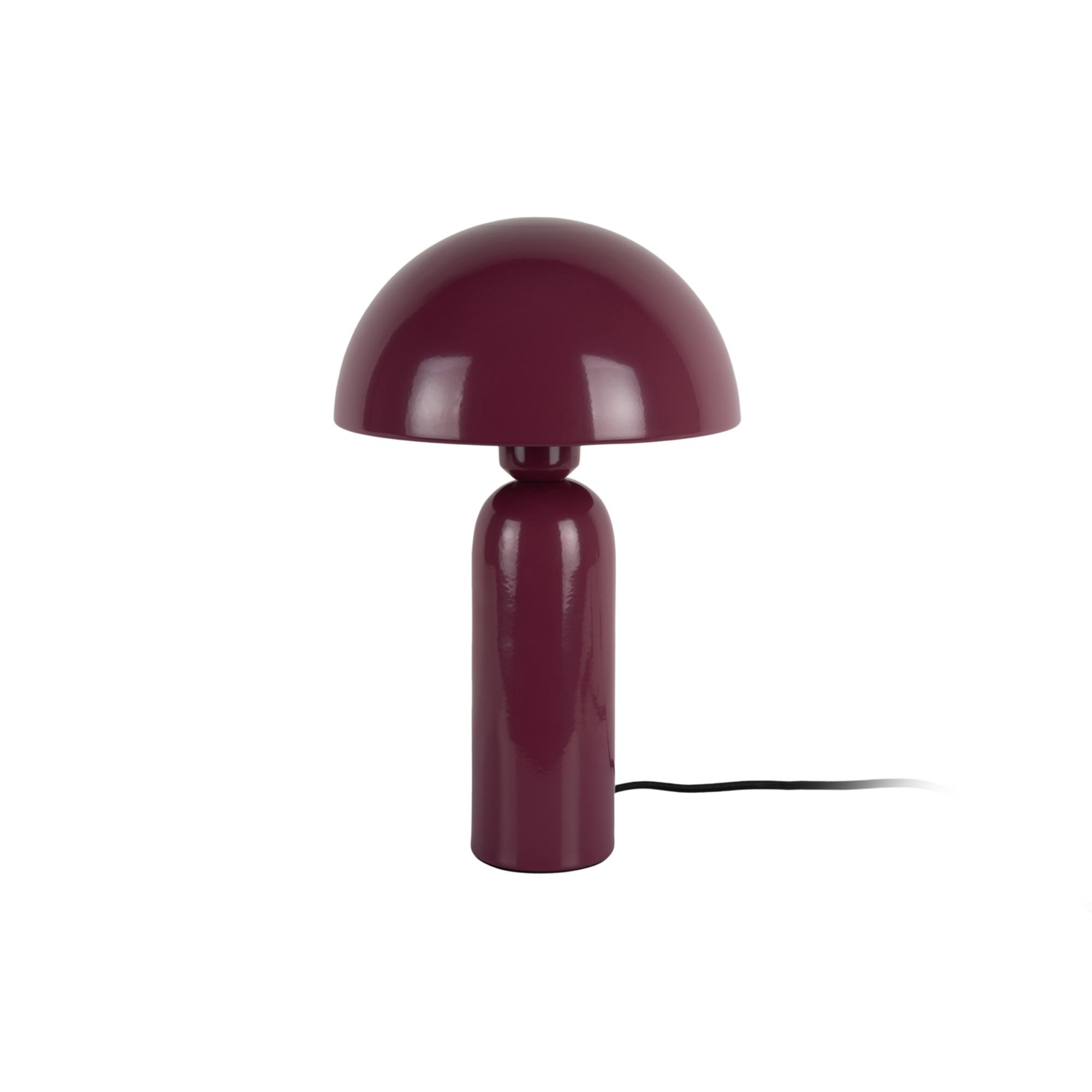 Leitmotiv tafellamp Atrayente - paars - 22x22x35cm - Paddenstoellamp