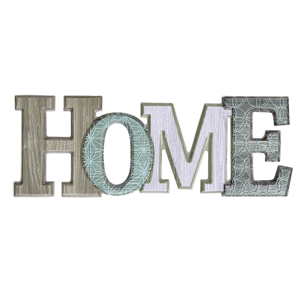 Sticker mural en plastique "Home" 40xH19cm
