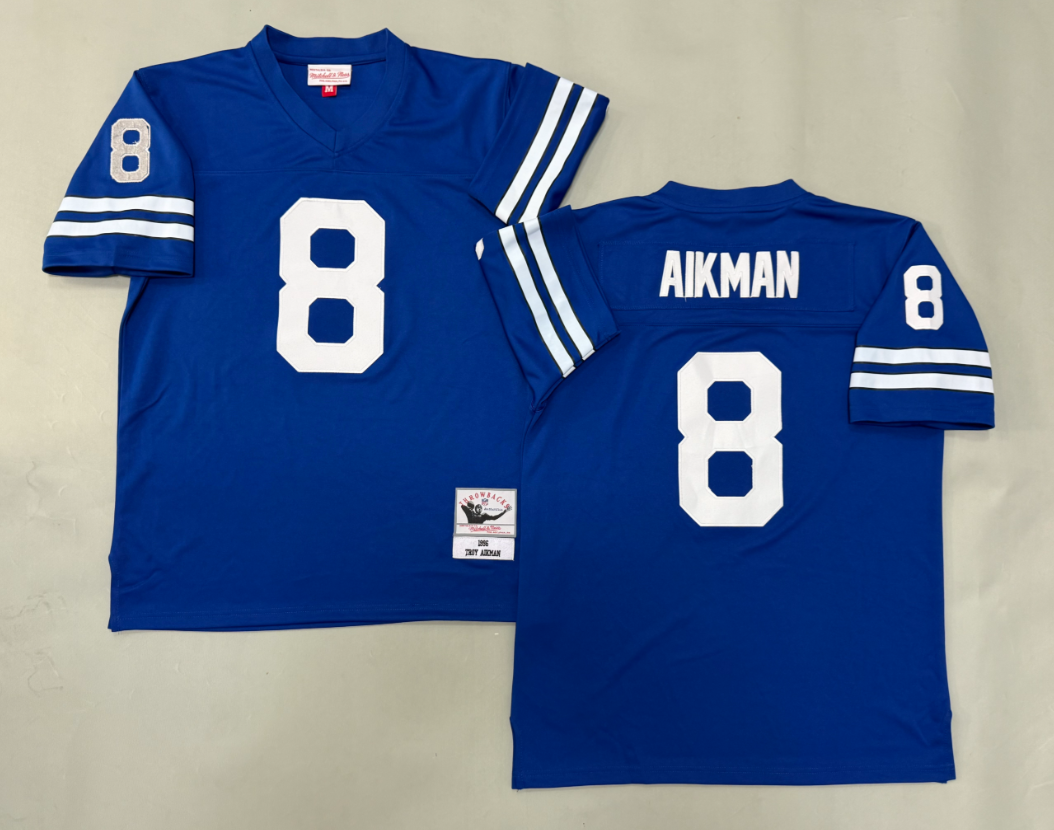 Troy Aikman Dallas Cowboys Authentic Throwback Retired Player Jersey