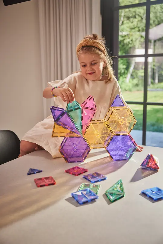 Bausatz 45-teilig Magnetic Tiles
