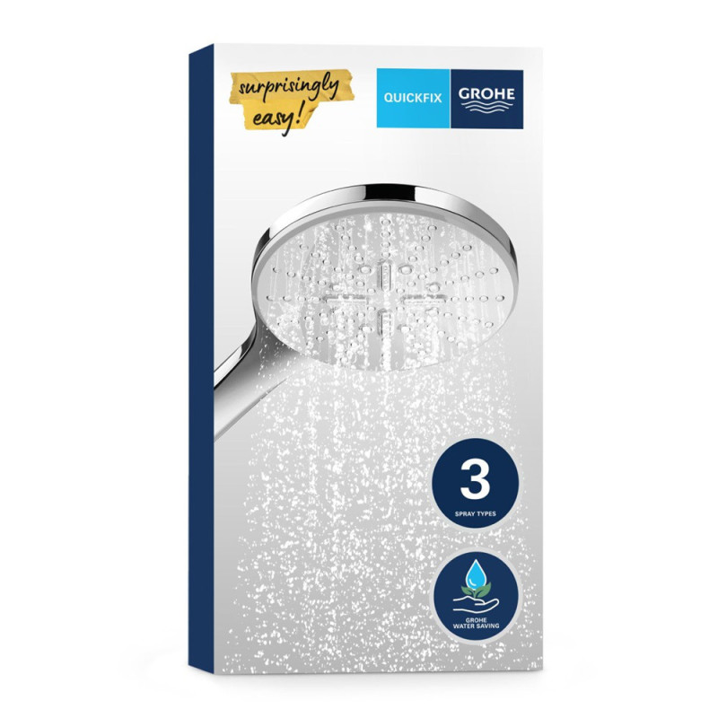 Douchette Vitalio SmartActive 150 3 jets chrome GROHE