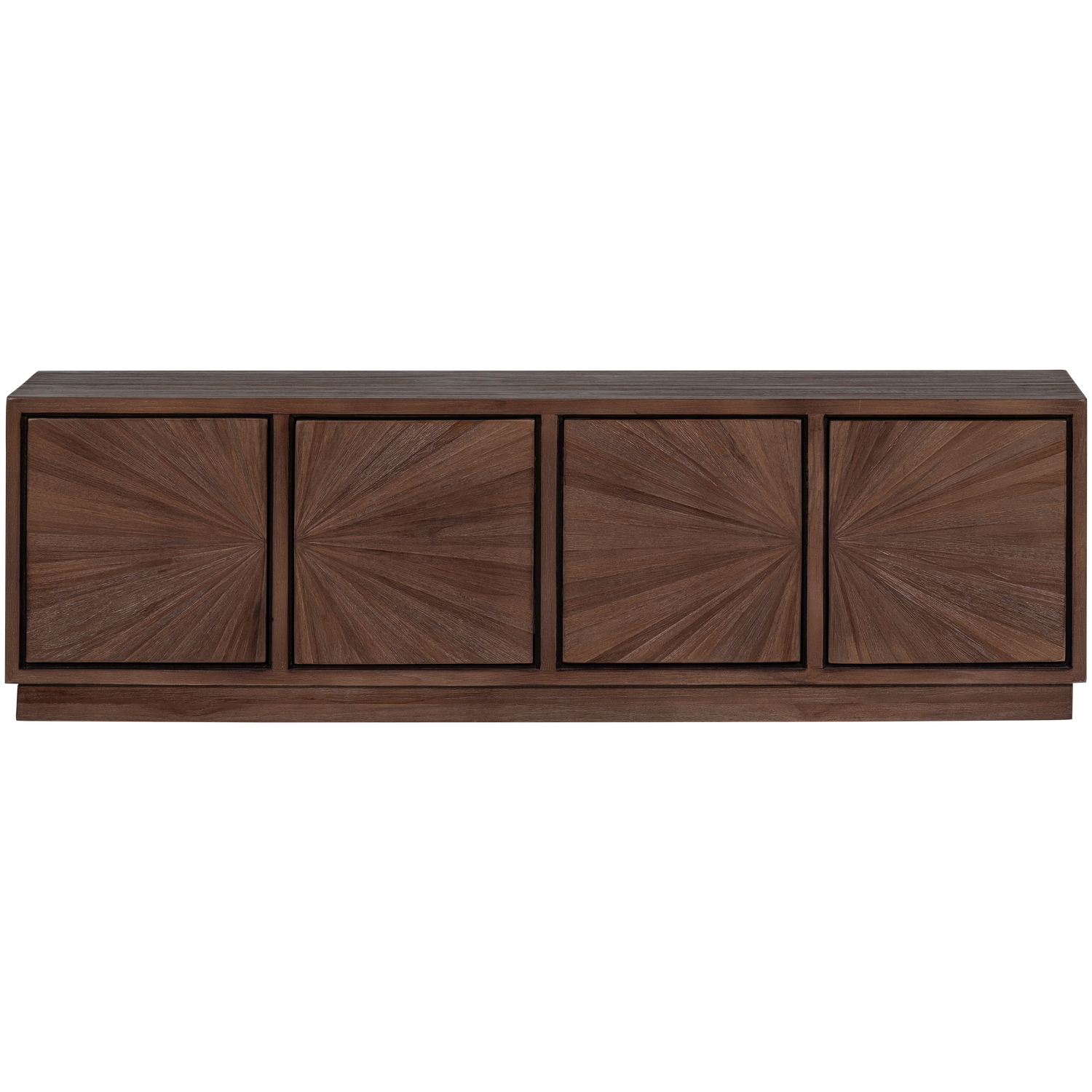 WOOOD tv-meubel Sun - Recycled Teak - Bruin - 45x150x44