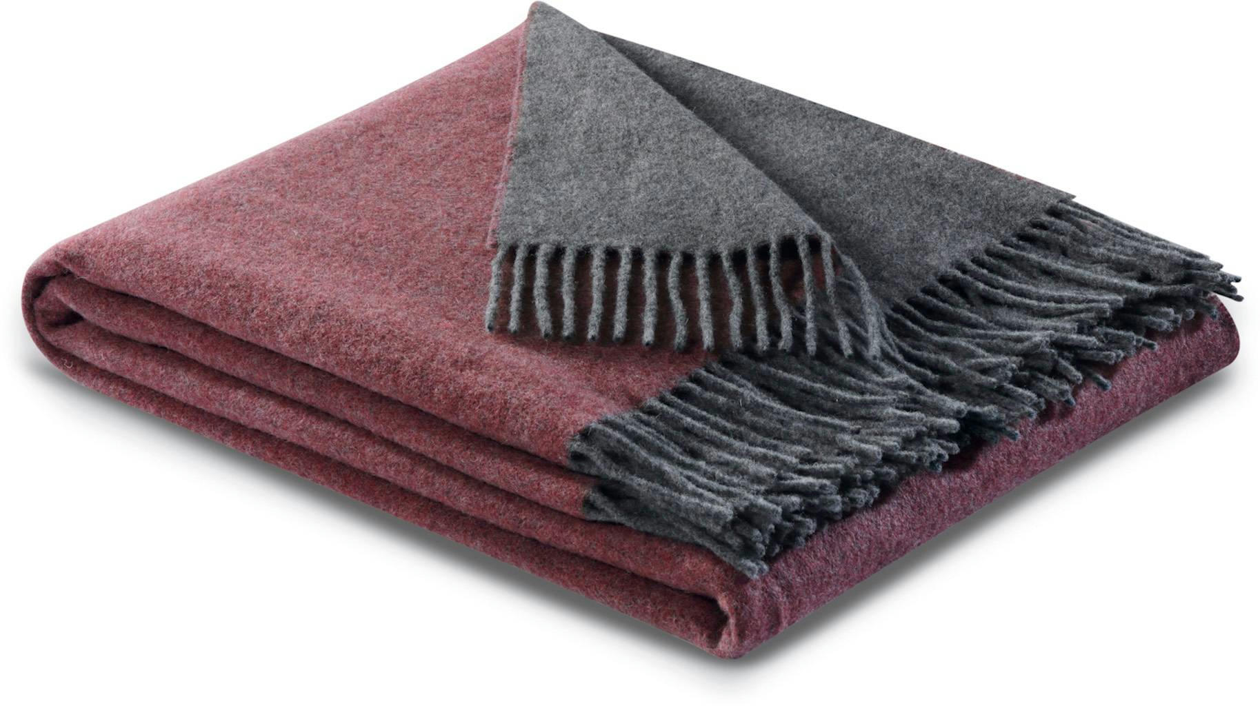 CLARENCE - Plaid en laine et cachemire