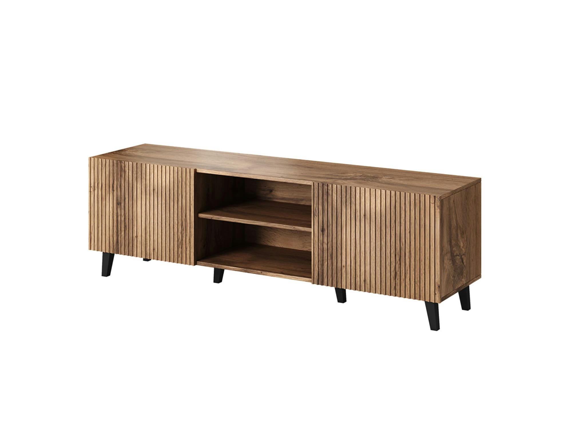 COME - Meuble TV style contemporain 150 cm bois