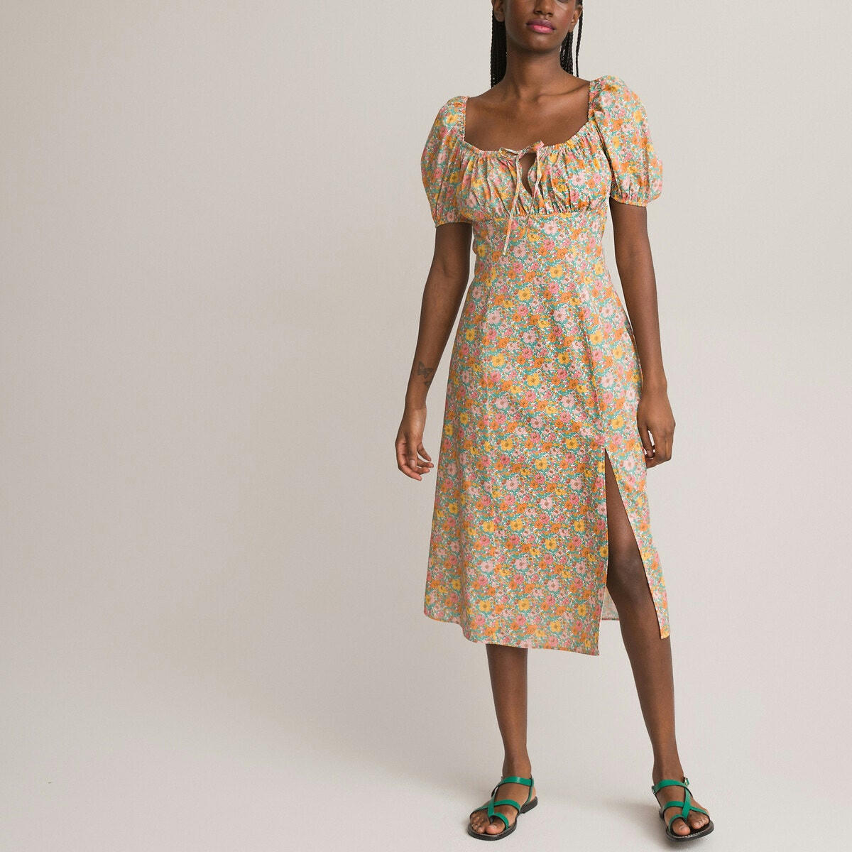 Robe manches courtes, tissu Liberty Fabrics