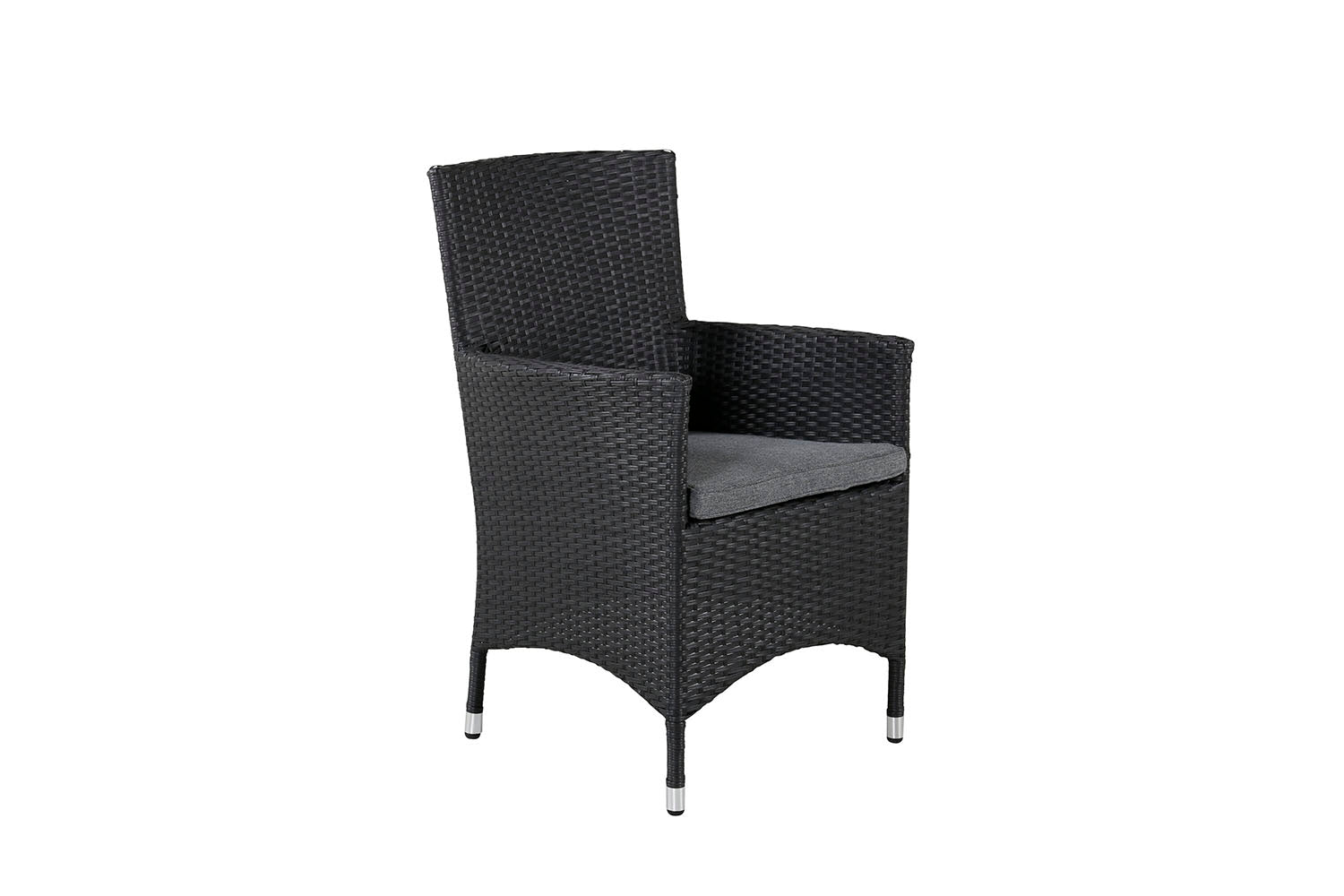 Rebellenclub Tuinstoel Malta - Set van 2 - Zwart