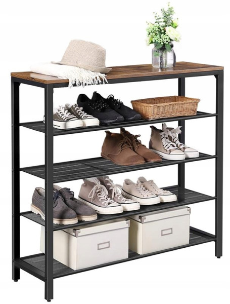 Szafka na buty z półką industrialny loft vintage