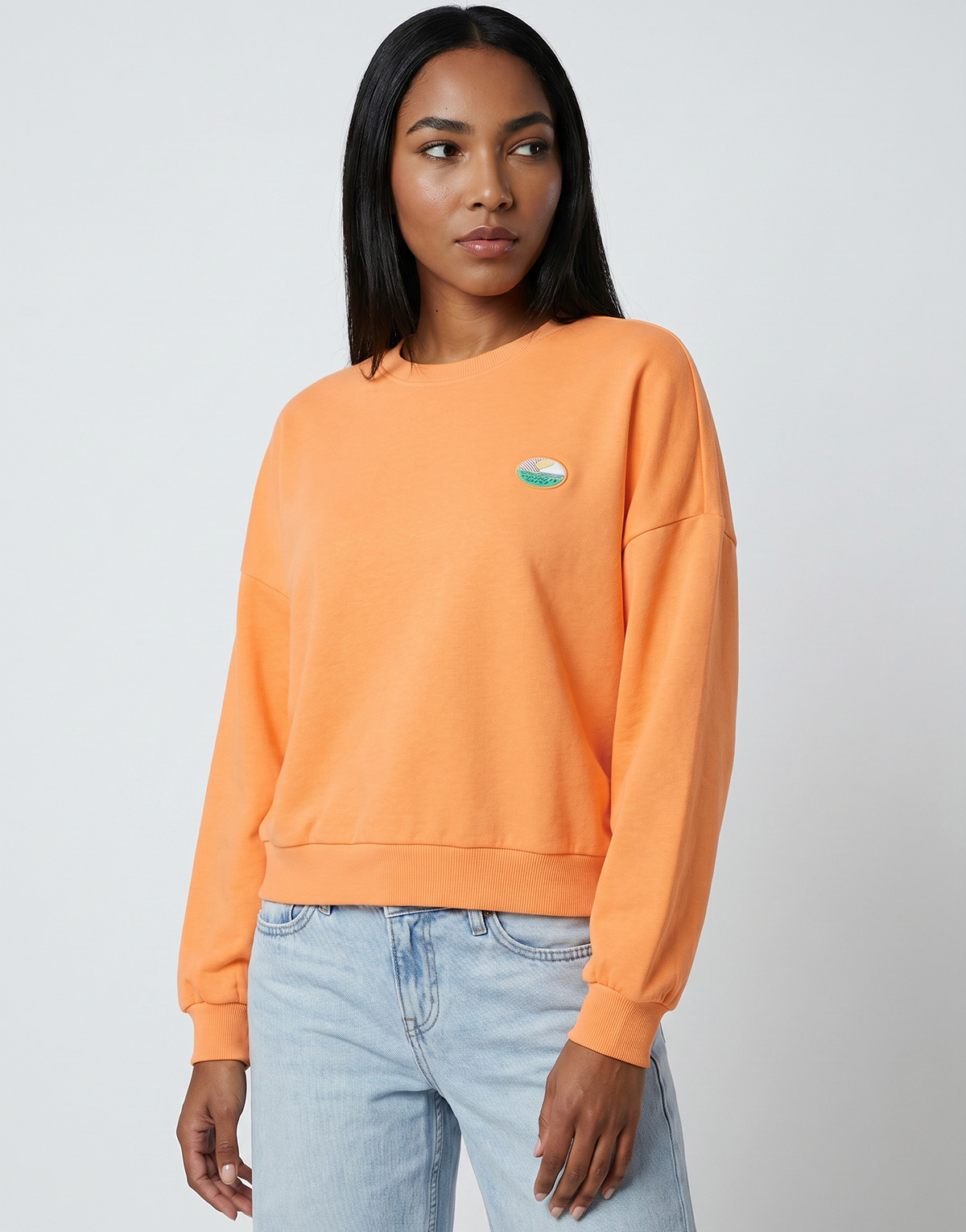 Only - ONLMINNA O NECK - Orange