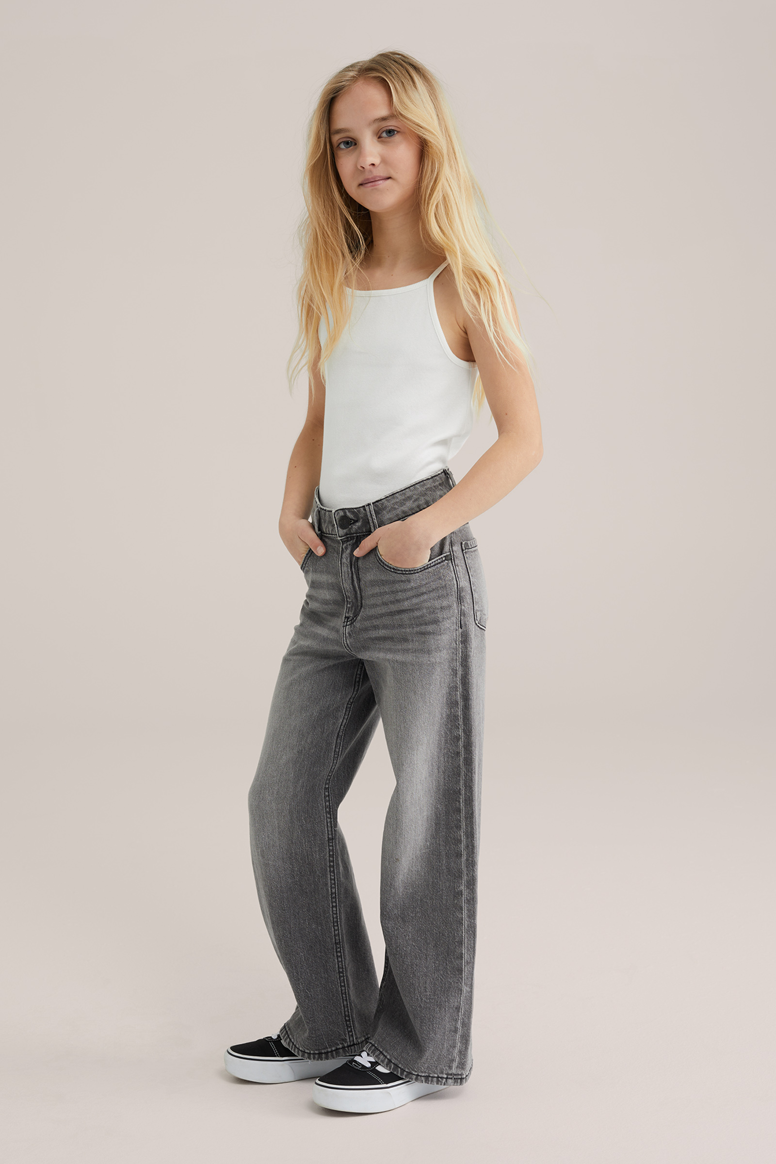 Meisjes cropped tank top