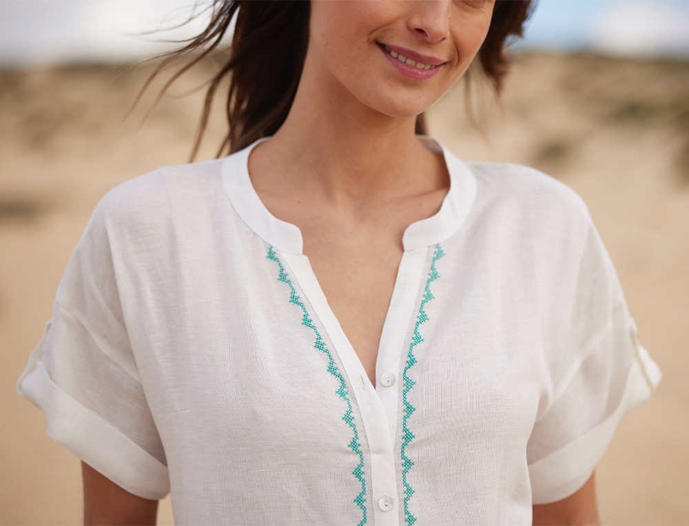 Liquette blancheSur le lagon