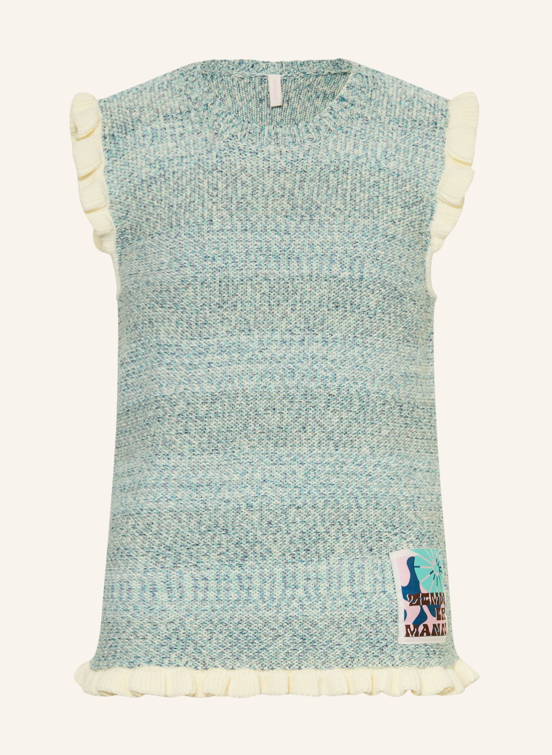 ZIMMERMANN Stricktop PATIENCE mit Rüschen