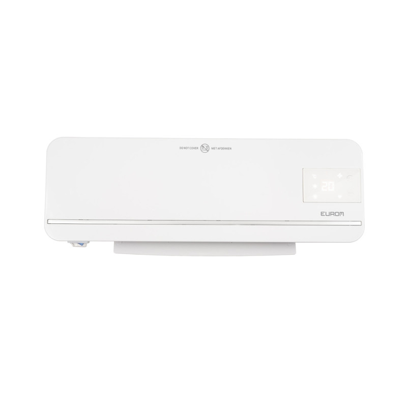 Chauffage céramique Sani Wall Heat 2000 W pour salle de bain Wi-Fi EUROM