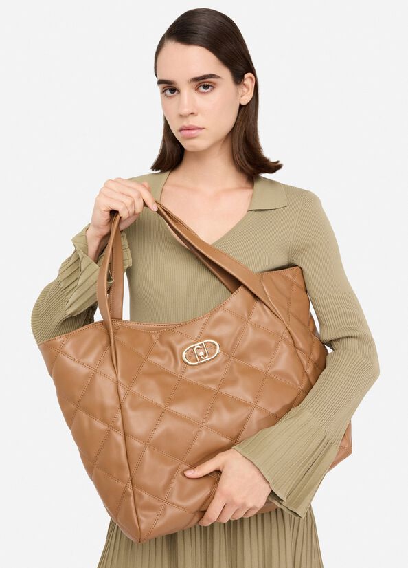 Tote bag grande matelass&eacute;