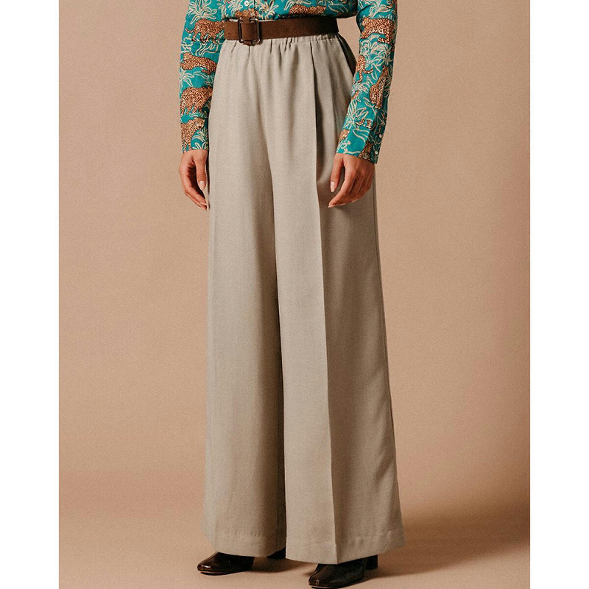 Pantalon  large Lazare taille mi-haute