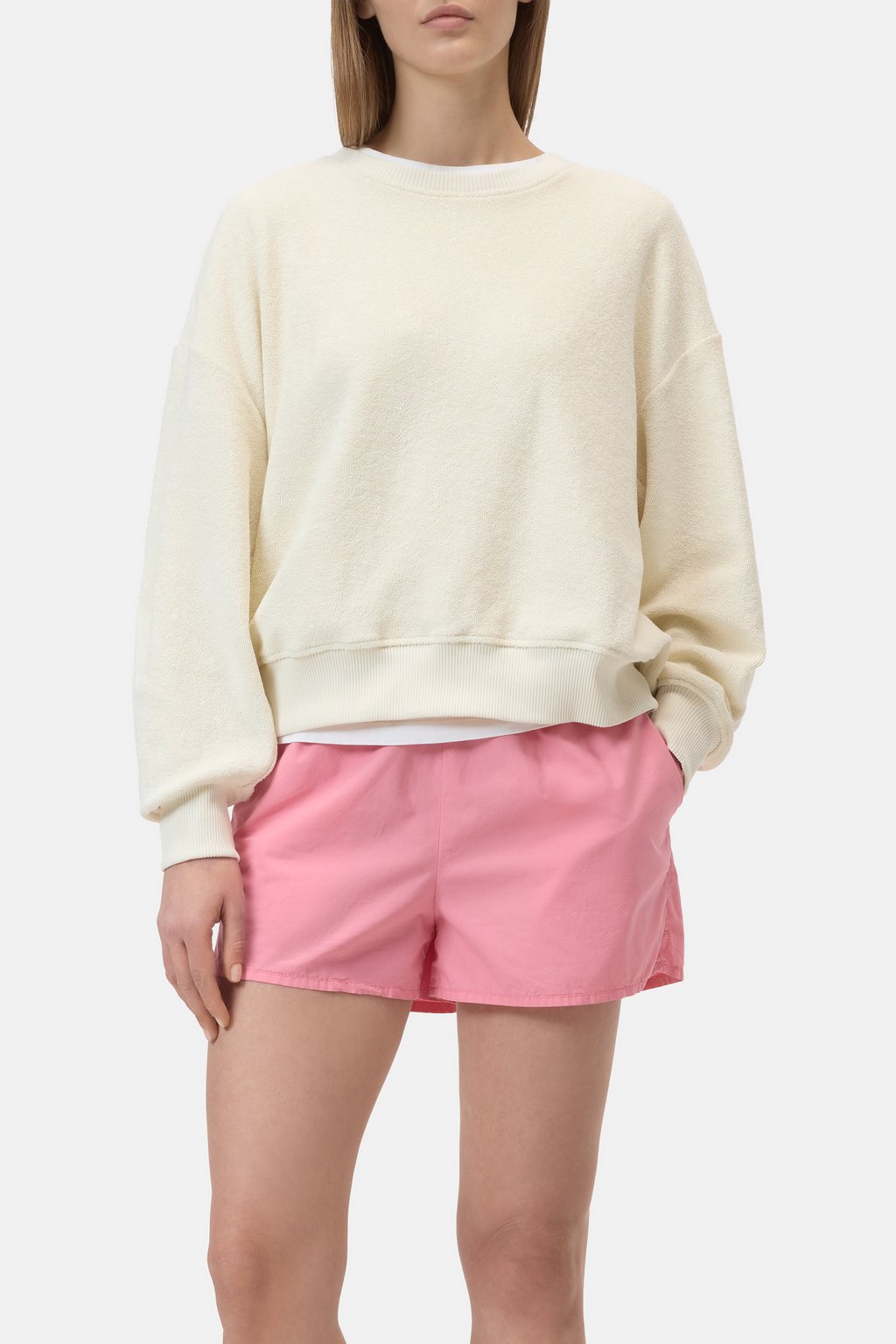 Relaxed Sweatshirt aus Baumwolle