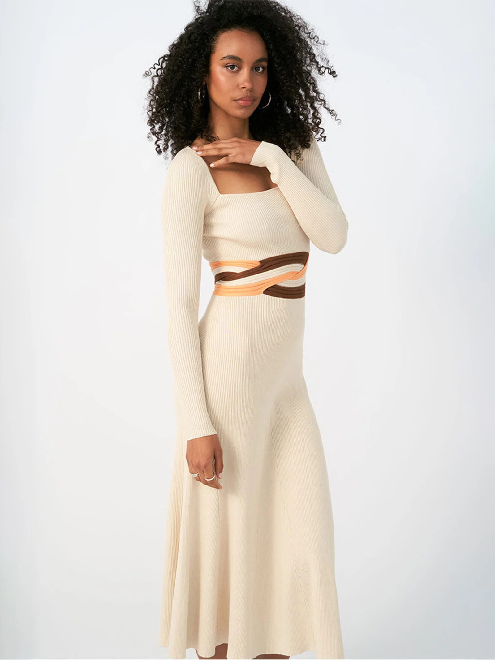 Inertia Knit Midi Dress