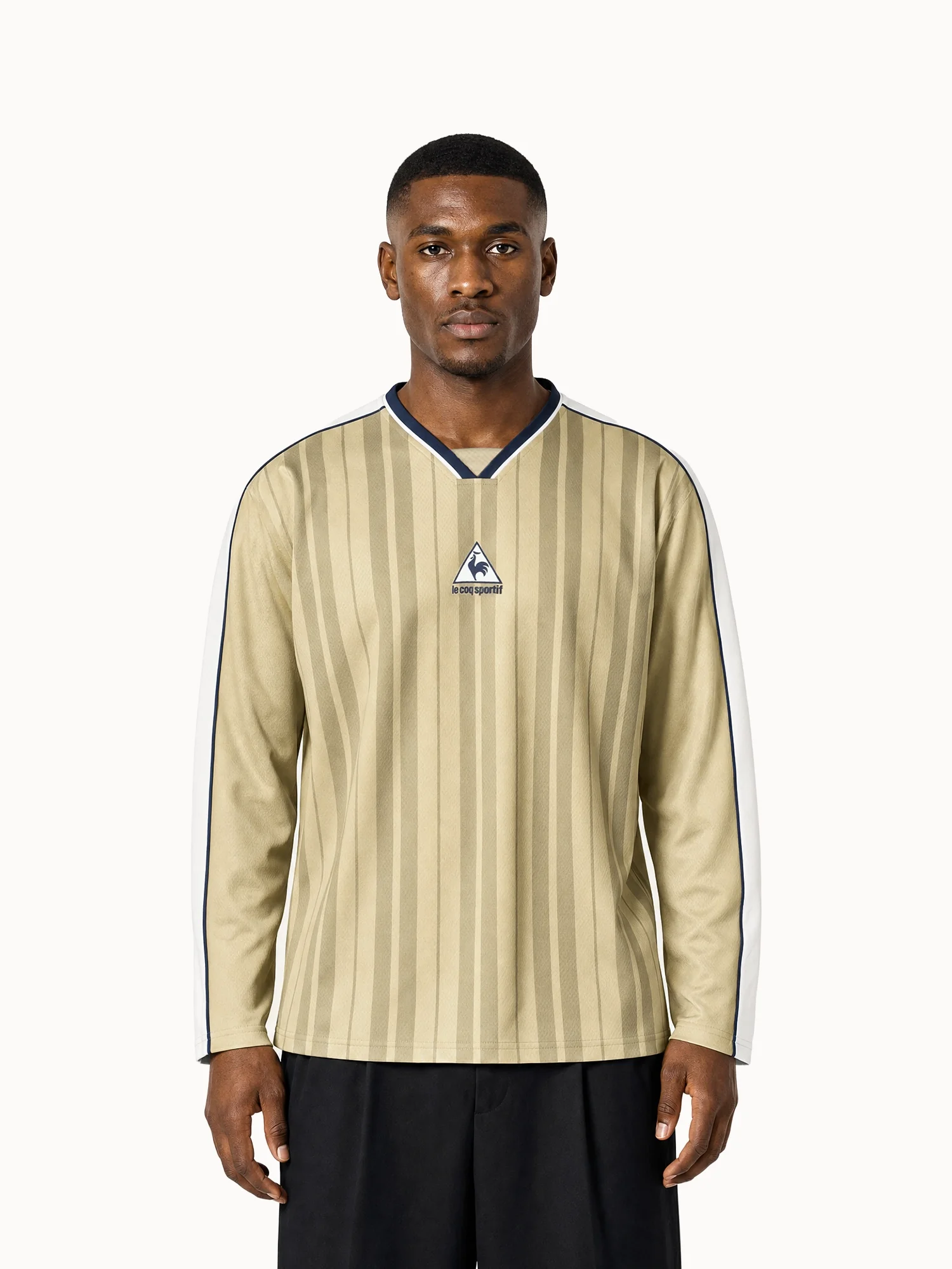 2610831-SMU Jersey LS N°2 M safari/marshmallow | Maillot manches longues Homme