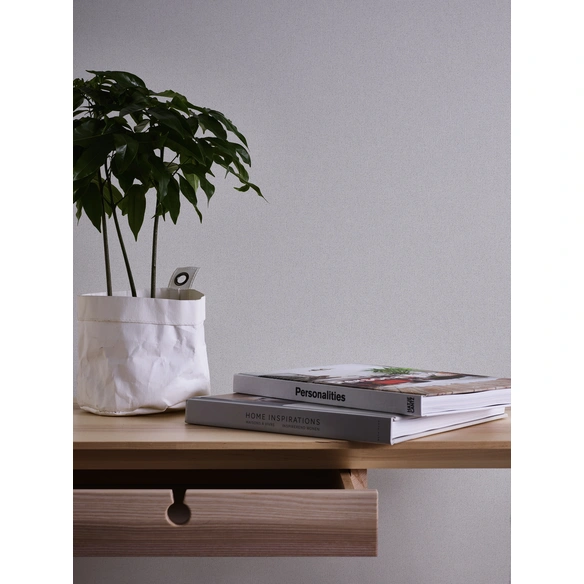 Vliestapete, BxL: 53 x 1005 cm, hellgrau