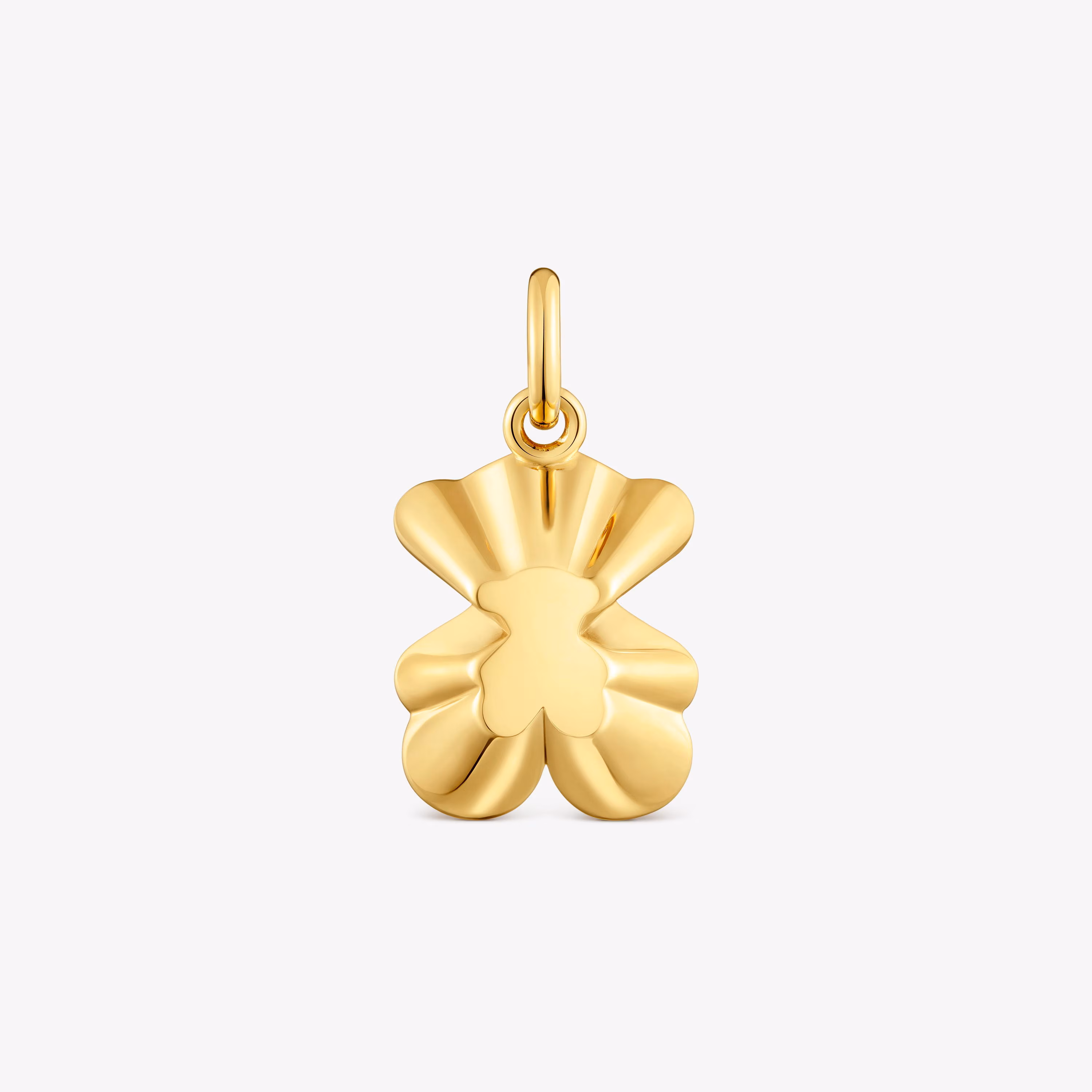 Colgante con baño de oro 18 kt sobre plata oso proyectado TOUS Sweet 40s